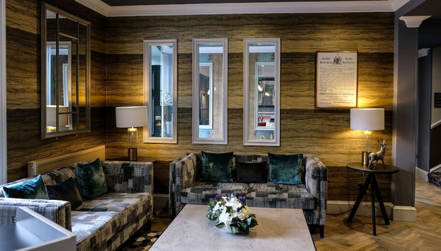 Mostrador de check-in y check-out