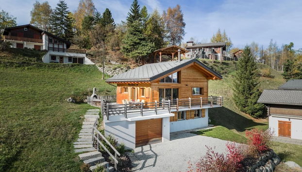 Chalet Amerhone - Luxury Chalet With Jacuzzi - Foto 2, Grundriss