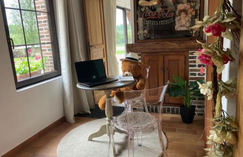 La Fontaine du Perche - Home Cinéma, Sauna, SPA, piscine intérieure chauffée jusqu'à fin novembre - Foto 13