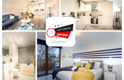 Multiple 2-Bedroom Apartments near Harry Potter Studios - 2-Minute walk to Bushey Station - 20 Minutes to London Euston - Ideal for Families & Business - Free Parking - Foto 26