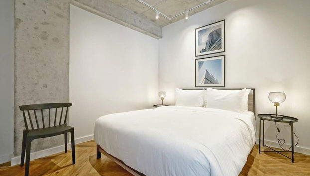 w Cozy 2BR in Plaza Herrera - Foto 2, Habitación