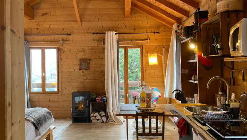 Chalet la Cabane d'Ernestine, petit-déjeuner inclus - Foto 3, stove