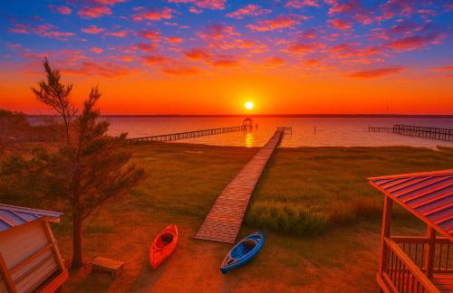 Shell Hill house Waterfront, kayaks, grill, pier - Foto 1