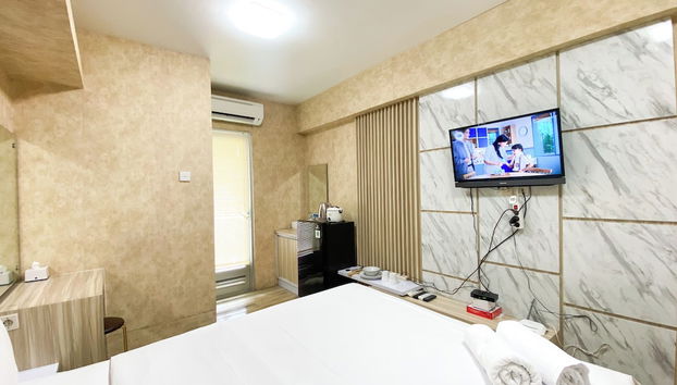 Minimalist Studio (No Kitchen) At Green Bay Pluit Apartment - Foto 2, Habitación