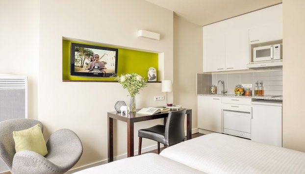 Citadines Sainte-Catherine Brussels - Foto 5, Habitación