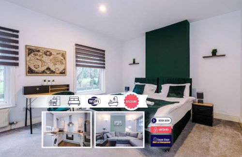 4 Bedroom House in Walkden with Free Parking, by Short Term Digs Short Lets & Serviced Accommodation - Foto 1