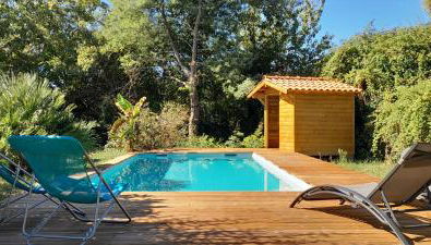 Gîte La Gravière - Foto 2, Garden, sunbed, Garden view