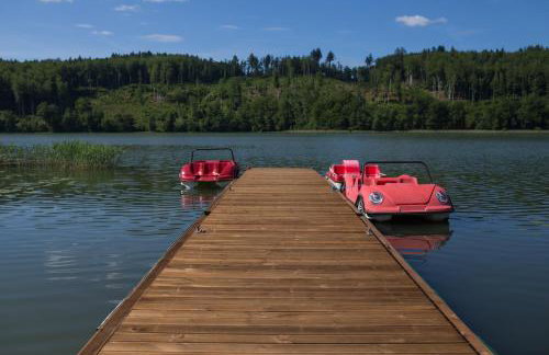 Malinowe Wzgórze domki 90 m2 z sauną i balią - Foto 37