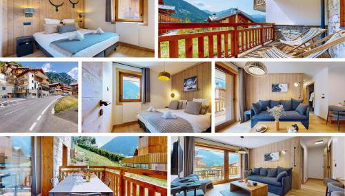 New - South-facing terrace, parking, 300 m slopes - Foto 2