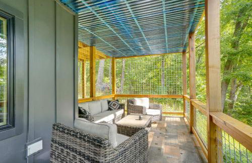 Modern Nellysford Getaway with View Deck and Fire Pit - Foto 31