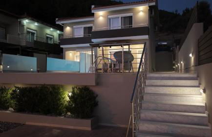 Lila's villa maisonette with private pool - Foto 7