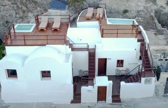 Santorini Rooftop Hot Tub Suite w Panoramic Views - Foto 20