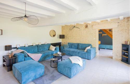 CENTER PARCS à 5min - Idéal Familles & Groupes - 3 parkings - Piscine - Jardin clos - Au calme - Châteaux de la Loire - Foto 4