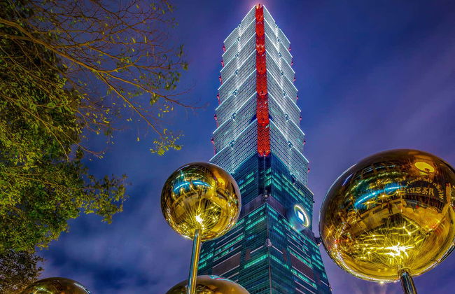 Ingresso do observatório do Taipei 101 - Foto 6