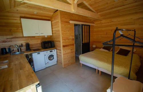 Cabane forêt proche plage avec piscine partagée - Foto 7