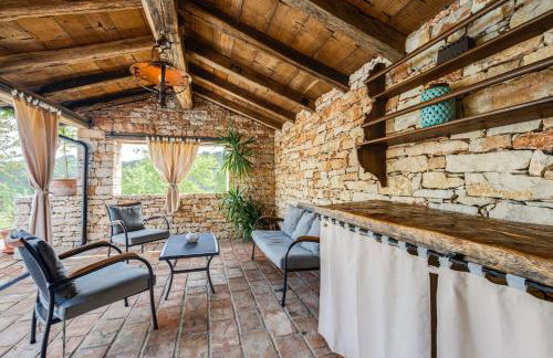 Rustic villa Casa Mazuli with pool in Groznjan - Foto 19