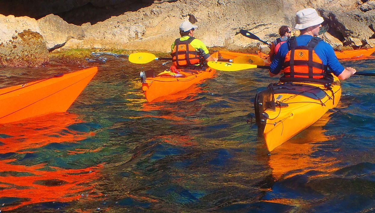 Tour en kayak por Villanueva y Geltrú