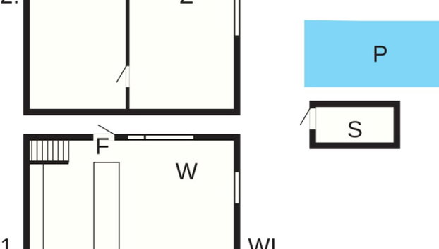 5 Person Holiday Home in Ulrika - Foto 4, Grundriss