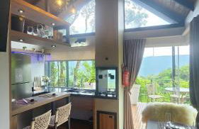 Linda Cabana com Vista Incrível nas Montanhas com Trilha, Cachoeira e Alexa - Photo 24