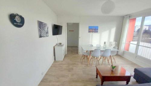 T3 57m2 avec balcon proche gare SNCF - WIFI, Netflix, café et thé offerts - Foto 5