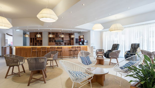 Sala de estar do lobby