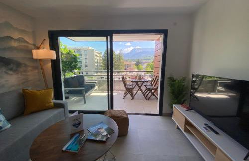 L'ORANGERAIE - Garage, Balcon, Vélos, Proche Lac, Vue Montagne - Foto 45