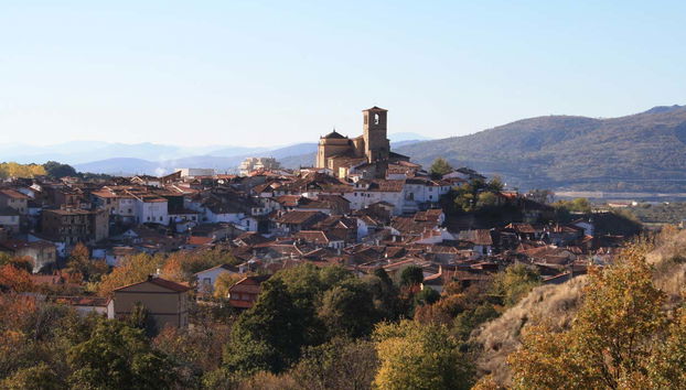 Vue panoramique sur Hervás