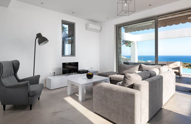 Sea View Villa in Kalythies with Private Pool near 3 Beaches - Foto 17