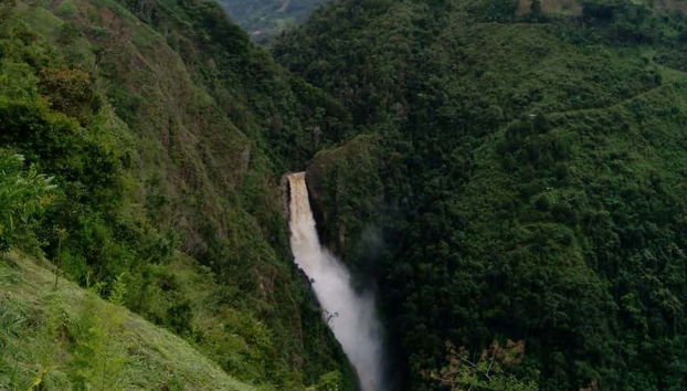 Vista del Salto de los Bordones