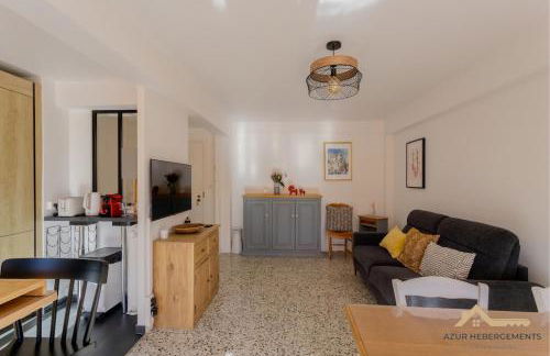 Cagnes Centre 4 pers, terrasse parking - Foto 7