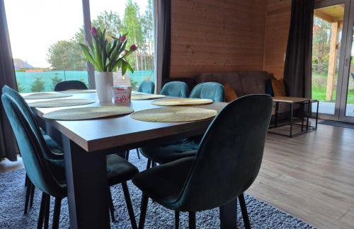 KASZUBY Oliwkowy domek Niesiołowice na Kaszubach Balia z Jacuzzi Jeziora lasy - Foto 7