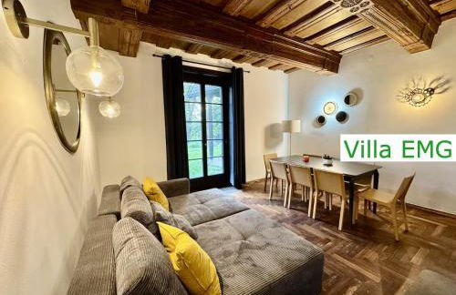 Luxus Ferienhaus Villa EMG München in Moosburg mit Pool, SPA, Kamin, Wald, See für Familien Gruppen bis 24 Personen - Foto 66