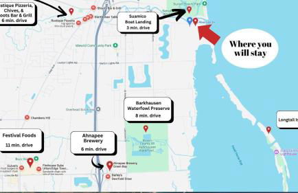 Waterfront Home with Dock Sleeps 8 - Foto 7