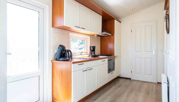 Neat Chalet With Microwave Near the Beach in Egmond - Foto 4, Cozinha privada