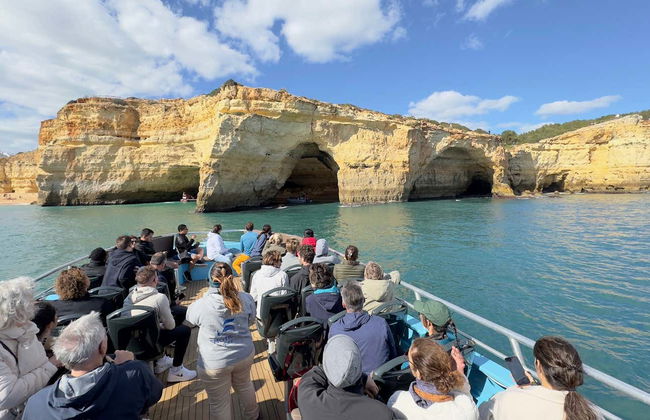 Barco por las cuevas de Benagil + Avistamiento de delfines - Foto 8