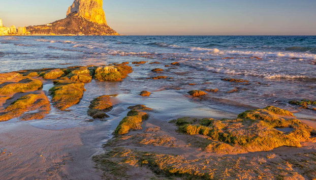 Peñón de Ifach al atardecer