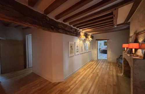 Manoir XV et Grange avec Piscine chauffée privée - Foto 24