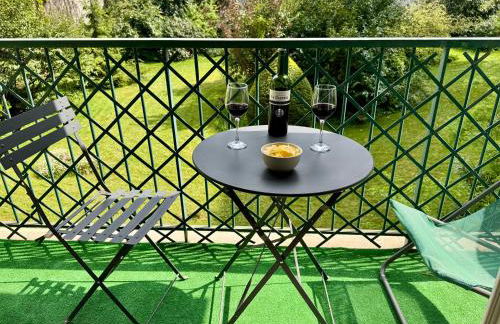 Superbe appartement avec belle vue jardin - Foto 2