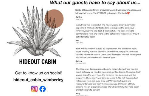 Hideout Cabin - private retreat just 15 mins from Wimberley! - Foto 11