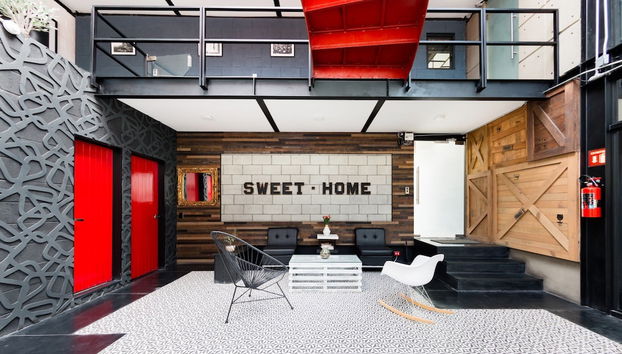 Sala de estar do lobby