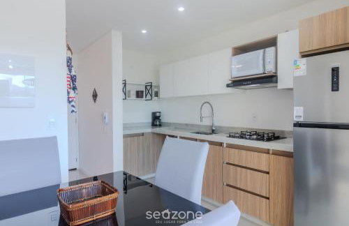 Apto 2Q c/ Churrasq. e vista 550m da Praia OMC1303 - Photo 12