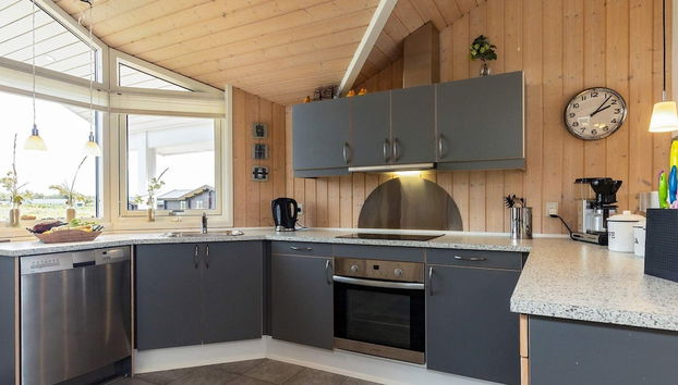 8 Person Holiday Home in Lokken - Foto 5, Cocina privada