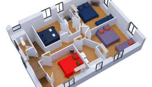 Jolie m'Home, Le Puy du Fou, 15 pers, 7 ch, 5 sde, 5 wc - Foto 4