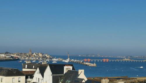 Studio vue mer roscoff et île de batz - Foto 4