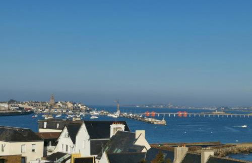 Studio vue mer roscoff et île de batz - Foto 4