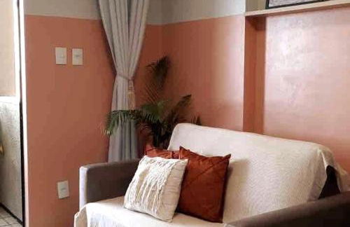 Lindo flat no Number One - Ponta Dareia com serviço de limpeza diaria - Foto 5