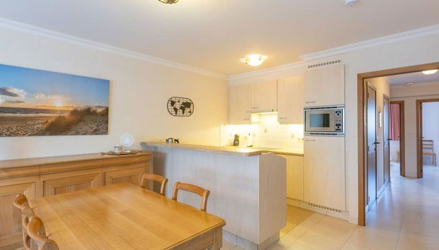 Apartment in Middelkerke Near Sandy Beach - Foto 5, Cocina privada