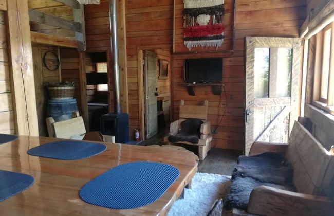 Cabaña Rústica 2 Maravillosa,con Troncos Nativos, con Orilla de Río Trancura - Photo 29