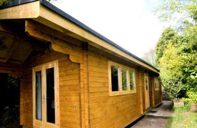 Yealm Cabin Self Catering Log Cabin in Devon with Hot Tub - Foto 2
