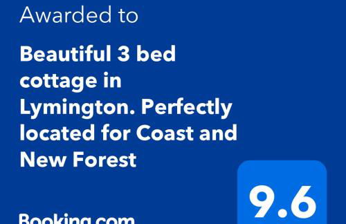 Beautiful 3 bed cottage in Lymington. Perfectly located for Coast and New Forest - Foto 9